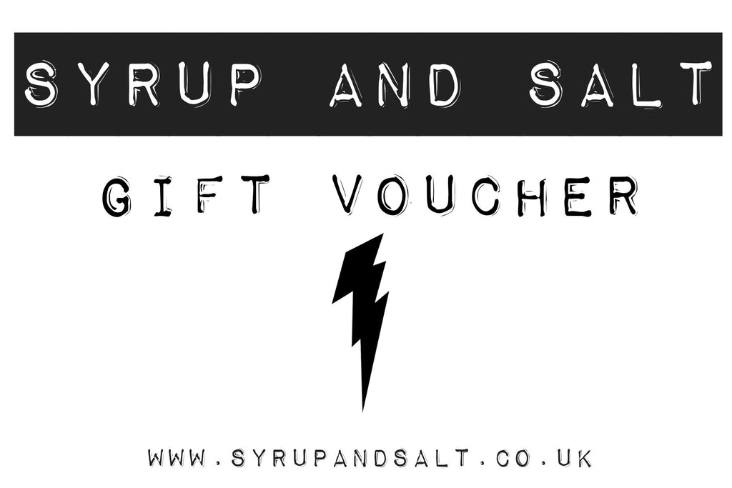 syrup and salt gift voucher