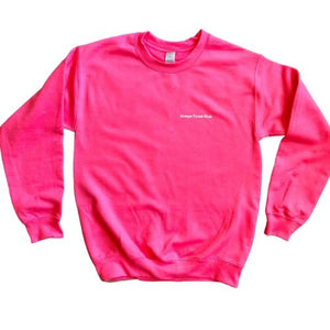 Always Tired Club Sweatshirt (Pink)