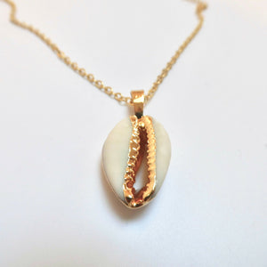 Cowrie shell necklace