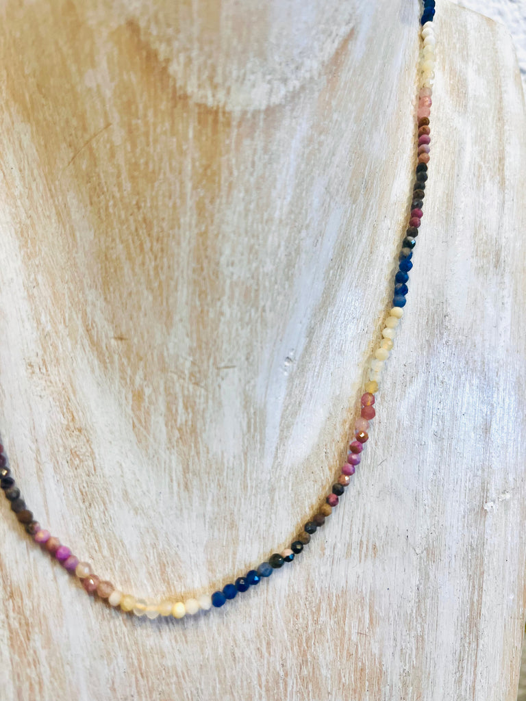 Moonstone Lapis necklace