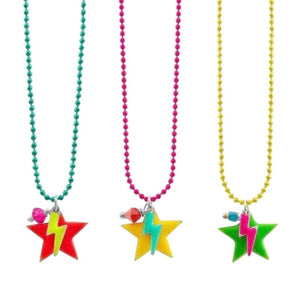 Star and Lightning Bolt Necklace in a Sweetie Box